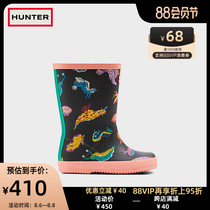 Hunter childrens boots British ins trendy shoes Lightweight rain boots Fashion cute little monster rain boots high tube boots