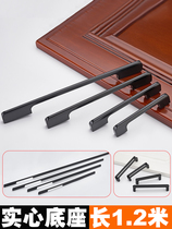 Long handle wardrobe cabinet door cabinet modern minimalist cabinet handle drawer small handle for home five gold accessories Single-hole
