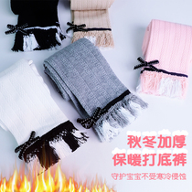 Childrens leggings autumn and winter thickened warm girls practice trousers dance pants girls wear Princess lace pants