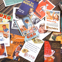 100 handbooks then sign this retro note plant mushrooms handbill collage material flow years to sign paper no stickiness