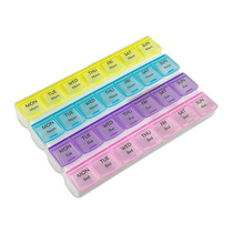 28 grid plastic number letter medicine storage portable small lattice medicine box