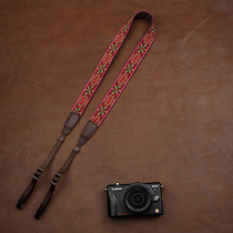 cam-in embroidery series professional camera strap universal interface cam7527