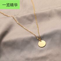 Fashionable necklace with collarbone chain jewelry for girls