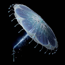 Sword Nets Triple Swordman Love Affair 3 New Gate Ponglai Sea Moon Bone COS Props Tung Oil Paper Umbrella Hanfu Photo