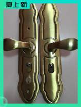 Green bronze handle security door handle door handle big door handle big door handle manufacturers at the end of the year