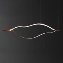 Lanti Lighting Modern Simple Creative Restaurant Special-shaped Light Nordic Oval Bar Table Lamp Living Room Iron Minimalist Chandelier