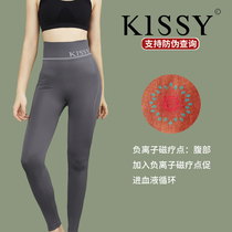 kissy oxygen heart official website leggings women wear autumn and winter gray nine small feet tight leg slim pressure yoga pants