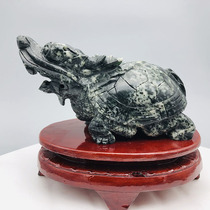  Direct supply from the source of Chinas four famous jade dragon turtle Dushan jade ornaments 7 6 kg y15