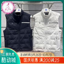 FILA Fila down vest 2022 winter mens fashion fitness goose down stand collar warm vest A11M241922