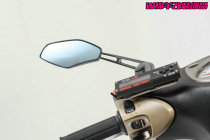 MAGAZI MG-1827 double-edged horn rearview mirror