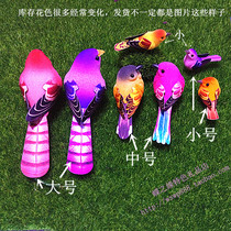  Large boutique simulation bird flocking foam bird simulation jewelry Home decoration flower bonsai garden accessories