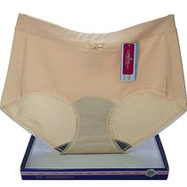 Caitian underwear women flower fairy high waist 21278 modal cotton breathable solid color simple graphene youth new