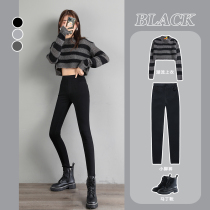 Magic black leggings womens pants outside wear summer thin spring and autumn pencil small feet 2021 New High waist slim Joker