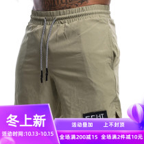 Muscle faith ins fitness shorts male brothers basketball equipment training running quick-dry elastic sports three-point pants