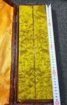  Solid wood paperweight Gold camphor paperweight paper pressure Chinese style Mahogany calligraphy pressure book pressure paper pair gift boxed collection