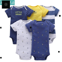 summer newborn clothes baby cotton fashion romper 5pcs