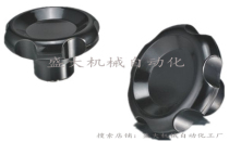 Hand screwing steps knob rubber head nut hexagonal star wave pattern Alternative imports m8 10 12 16