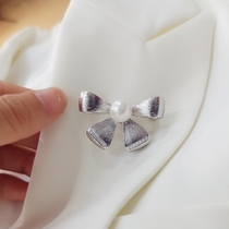 Bead dumb big bow accessories chest buckle clothes pin coat sweater suit decoration shawl buckle