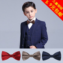 Korean baby student child bow tie boy dog cat cat pet shirt collar British bow little girl tide