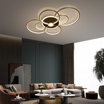All copper lamps modern simple and atmospheric home living room lights 2020 new Nordic led bedroom ceiling lighting