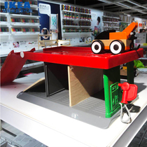 IKEA IKEA Tetra Lebao with trailer garage 63 cm childrens toys boy Childrens Day gift car