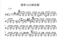 (286) Zhang Yu-The small solar shelf Drum Jazz Drum Original Drum Music pop music