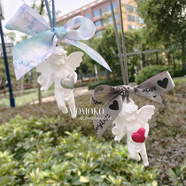 MOMOKO Little Angel Fragrant Lavender Pendant Cubits VEHICULAR FRAGRANT LAVENDER Home Fragrance Decoration Gift