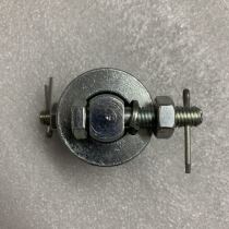 Elevator compensation chain rotating ring