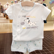 (CreamHouse) Korean cute puppy baby boy Baby Baby Baby summer cotton underwear set