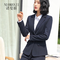Norman Ji New Fashion Professional Dress Woman 2021 Autumn Winter Business Lady West Suit Temperament Commute Interview Positive Dress