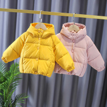 Baby Winter Padded Jacket Kid Clothes Winter Dress Winter Girls Coat Winter Girl 2 Year Old Pink Cotton Clothing Plus Suede Thickening