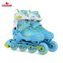 Cougar Childrens skates skates for beginners Full outfit Professional adjustable roller skates Roller skates for boys and girls