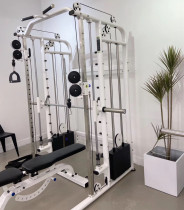 Commercial and household gantry Smith machine Squat bench press machine Large multi-function comprehensive trainer