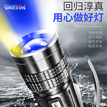 Wolson night fishing light blue fishing light strong light xenon lamp super bright laser cannon high power zoom wild fishing Black Pit