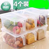 Restaurant cold dish finishing box with steamed bread storage refrigerator food container storage divider box with box cover storage
