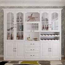 Customized European restaurant wine cabinet integrated multifunctional living room decoration cabinet simple modern sideboard partition cabinet