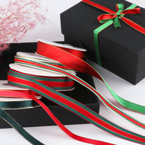  Ribbon Ribbon bow Gift packaging Decorated with Green Phnom Penh Christmas ribbon Baking cake ribbon Red ribbon