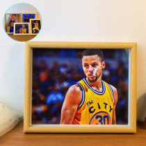Curry souvenir frame decoration painting birthday gift basketball star poster photo wall frame painting gift