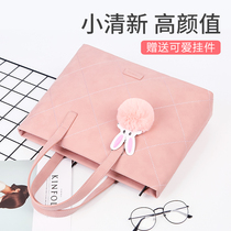 Lightweight laptop bag female hipster cute Apple macbook notebook air13pro15 inch 15 6 Lenovo small new 13 3 Huawei matebook14