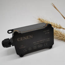 Outdoor waterproof sealing case PC flame retardant IP68 wiring can be buried in wire box black plastic single joint