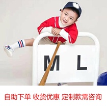 Creative Wedding Dress Photo Photography Baseball Bat Personality Swing Piece Writing Upgrade Economy Beat Movie Building Children Background Photo Props