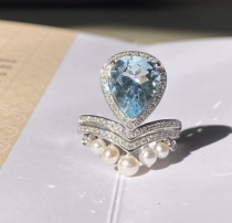 Echo Says Jewelry Natural Sea Blue Treasure Clean St Mary Color Crown