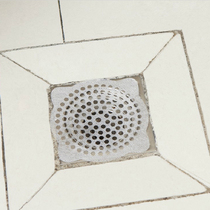 Sewer filter Bathroom sink anti-blocking anti-hair hair floor drain sticker Floor drain cover sticker 10cm12 pieces
