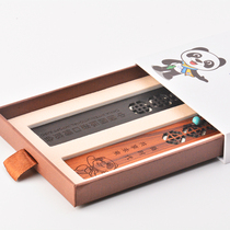 Purple Sandalwood acid branch wood bookmark China International Import Expo