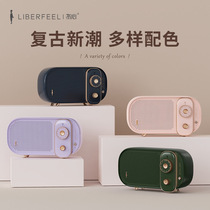 Retro Bluetooth speaker usb mini portable home subwoofer outdoor long battery life car speaker gift