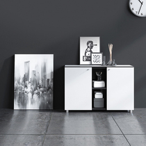 Lan Ran office simple modern multi-function file cabinet with door Data cabinet file cabinet low cabinet