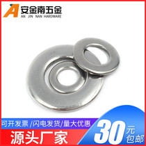 304 Stainless steel small flat washer Gasket M1 6M2M2 5M3M3 5M4M5M6M8M10M12M14M16M20