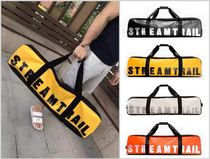 Rou free diving Japanese StreamTrail waterproof single shoulder long flippers bag bag equipment