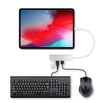 The Allianz USB-C docking station is suitable for the Apple iPad Pro12 9-inch third-generation flat-connector line