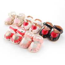 baby shoes children summer clothing sandals soft-bottom baby summer shoes 0-1-2 year old princess shoes breathable 0-612 months